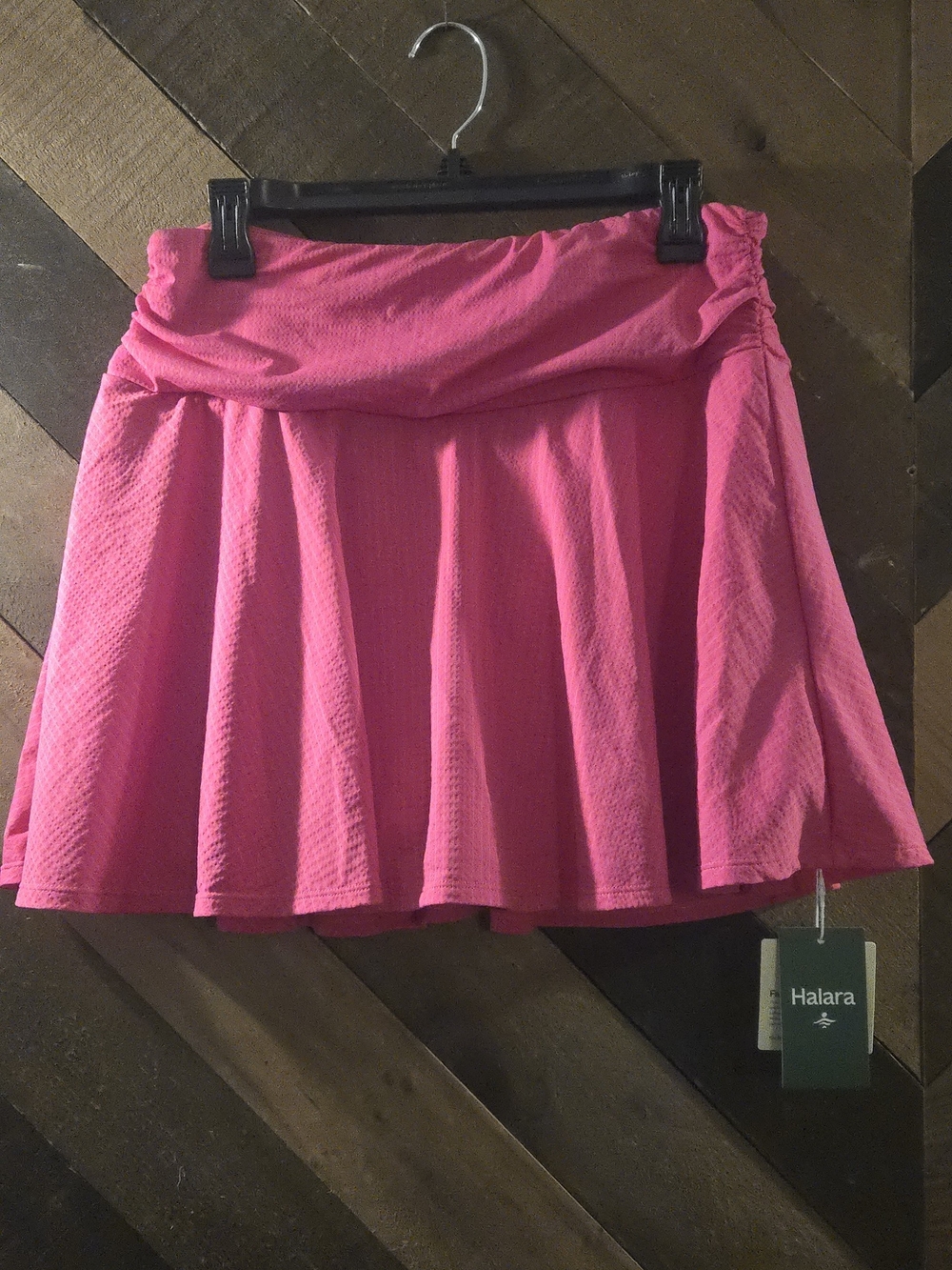 HALARA Hot Pink Skirt With Shorts